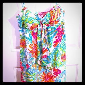 Lilly Pulitzer dress - size large, elastic back